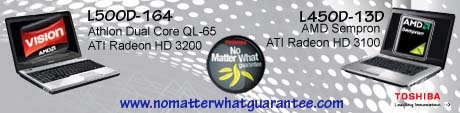 Toshiba "No Matter What Guarantee"