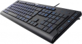 Клавиатура A4Tech KD-600L USB X-Slim Blue Light подсветка Black